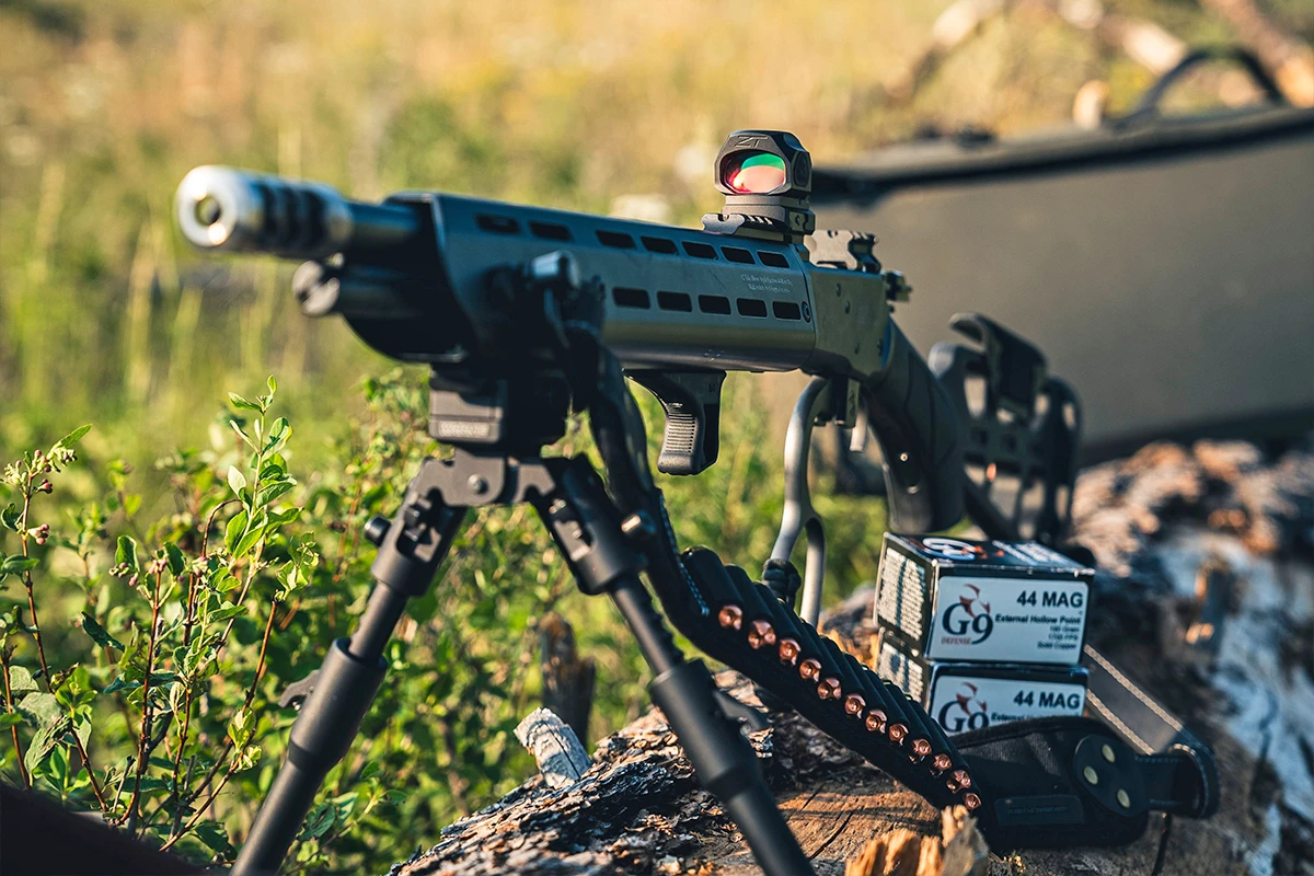 Chiappa 1892 Wildlands T.D. Rifle w Angle Ejection 44MAG16.5BBL - Matte Blued