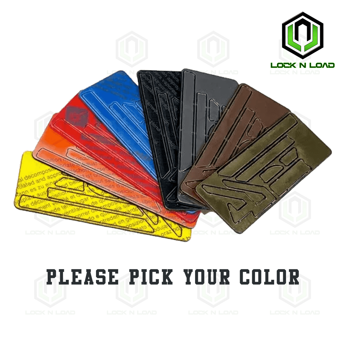 DAA Flex Holster Left Hand Color Inlays