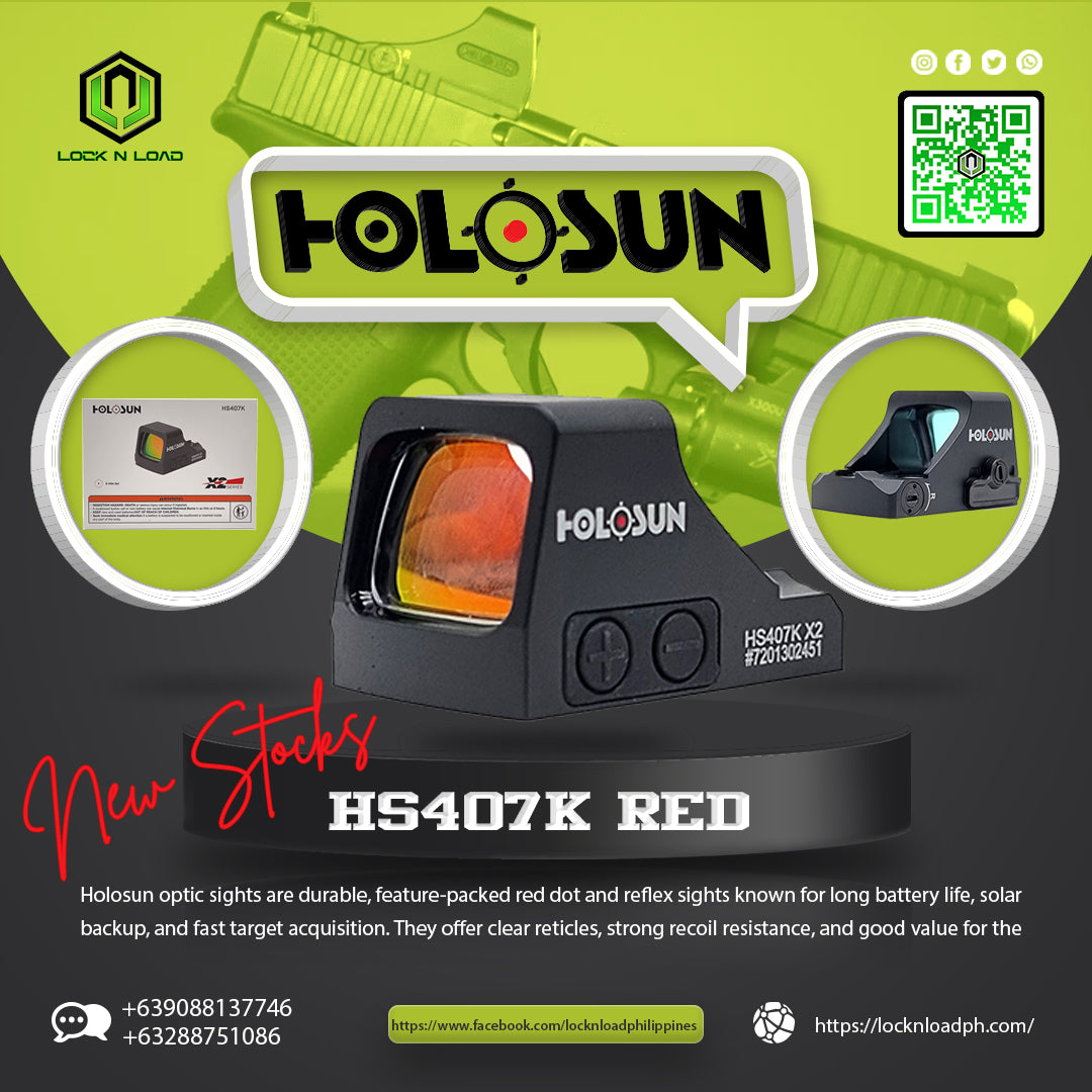 Holosun HS407K Red Flyer