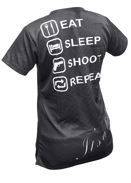 Eat, Sleep, Shoot (Gray)