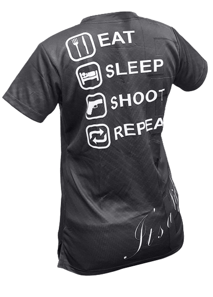 Eat, Sleep, Shoot (Gray)