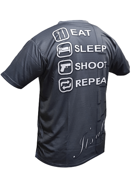 Eat, Sleep, Shoot (Gray)