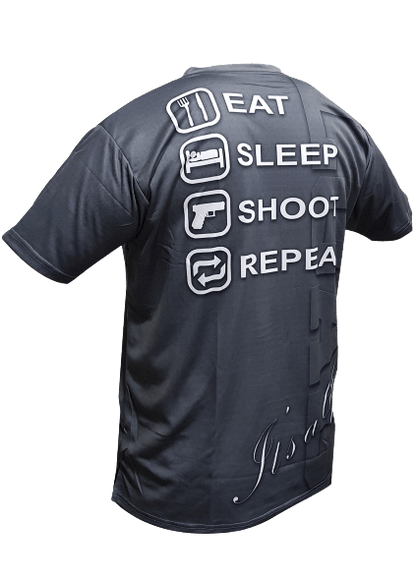 Eat, Sleep, Shoot (Gray)