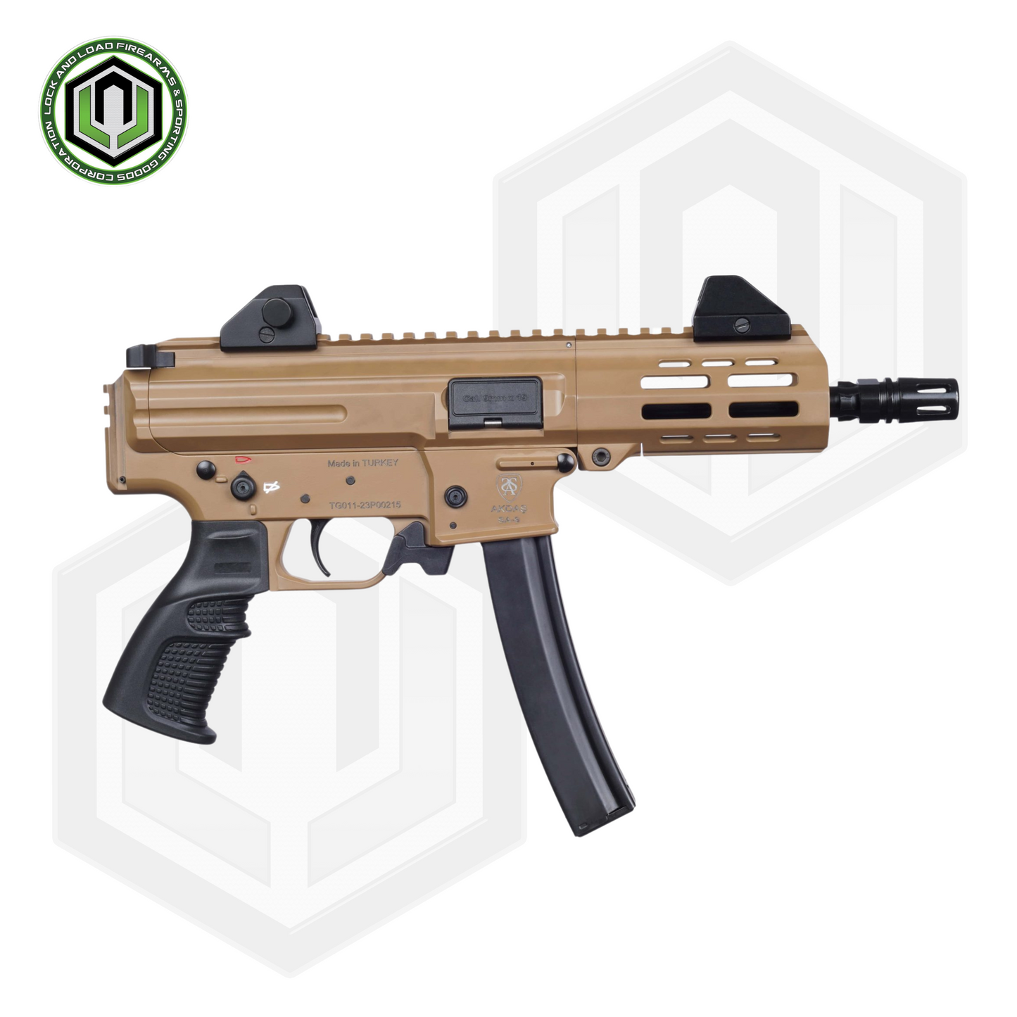 Akdas SA-9/9P | Tan (with buttstock)