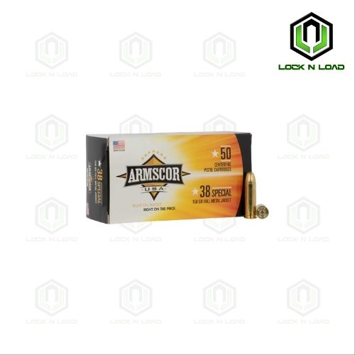 Armscor 38 SPL FMJ (1 box)