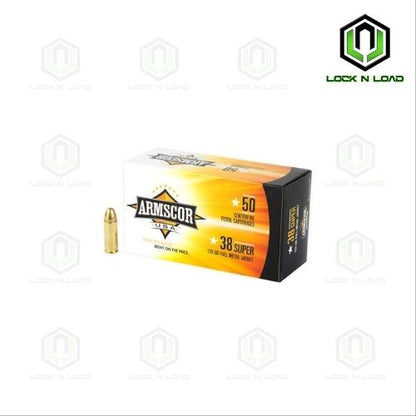 Armscor 38 SUPER FMJ (1 box)