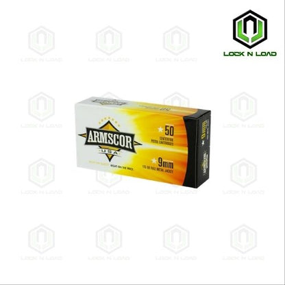Armscor 9MM FMJ (1 box)