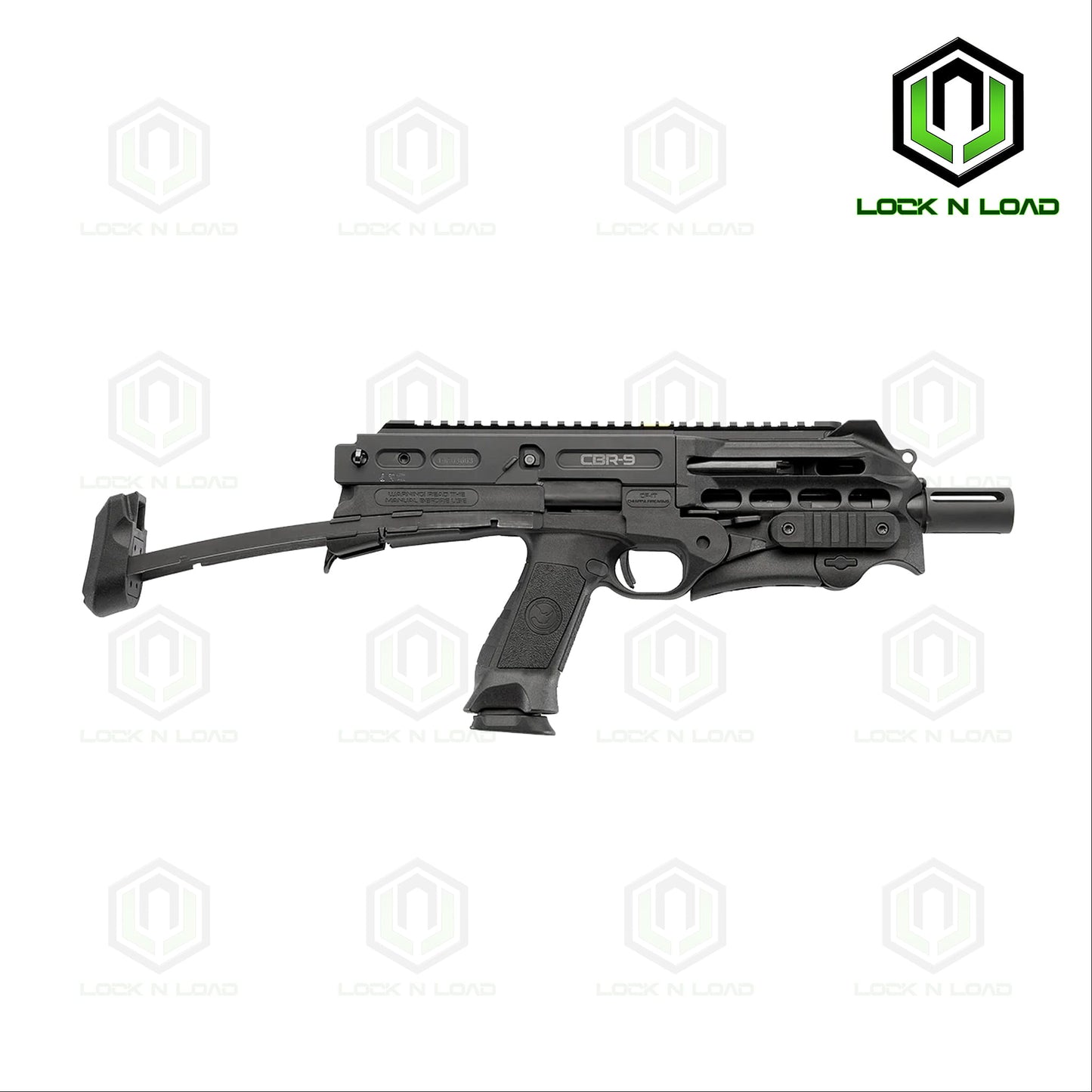 Chiappa CBR-9 Pistol (with Collapsible Stock) 9mm