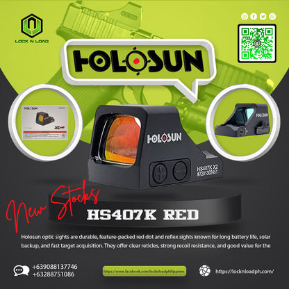 Holosun HS407K Red Flyer