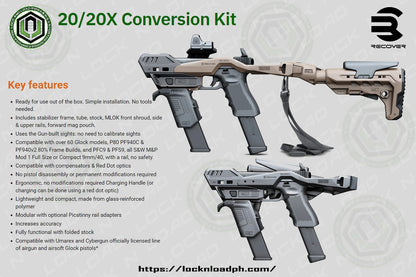 Recover Tactical 20/20x Conversion Kit