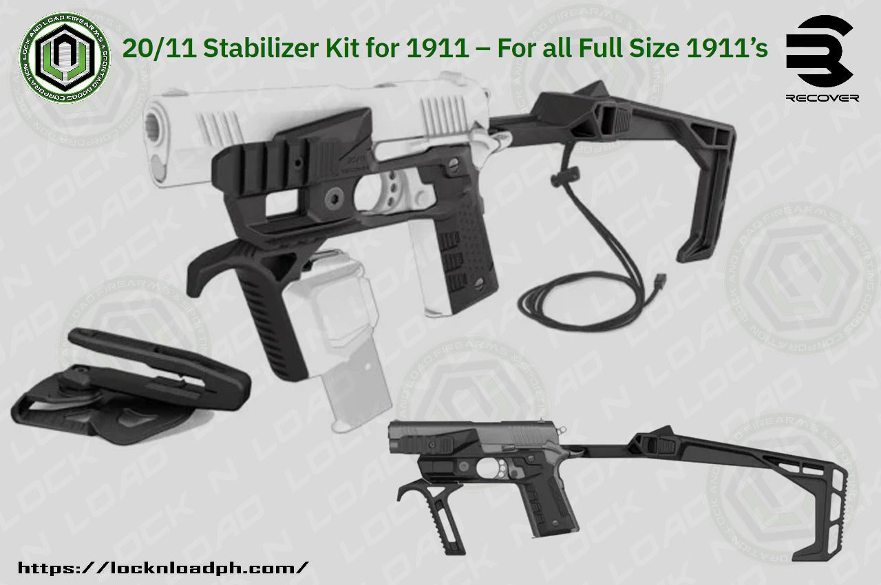 Recover Tactical 20/11 Stabilizer Kit for 1911 - for All Full Size 1911’s
