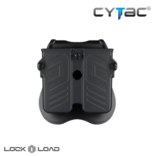 CYTAC UNIVERSAL DOUBLE MAG POUCH with PADDLE (CY-MPU)