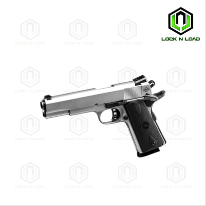 Rock Island ROCK Standard FS Matte Nickel 45ACP 8rd