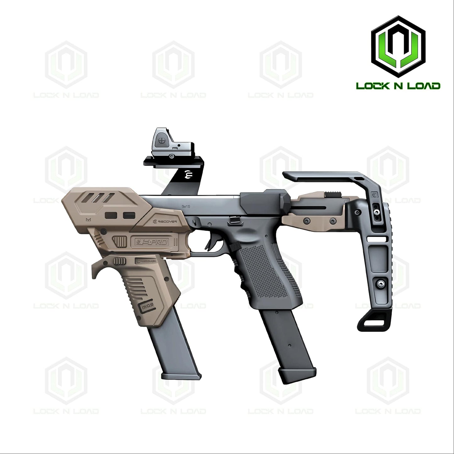 Recover Tactical S-PRO Pistol Stabilizer Conversion Kit