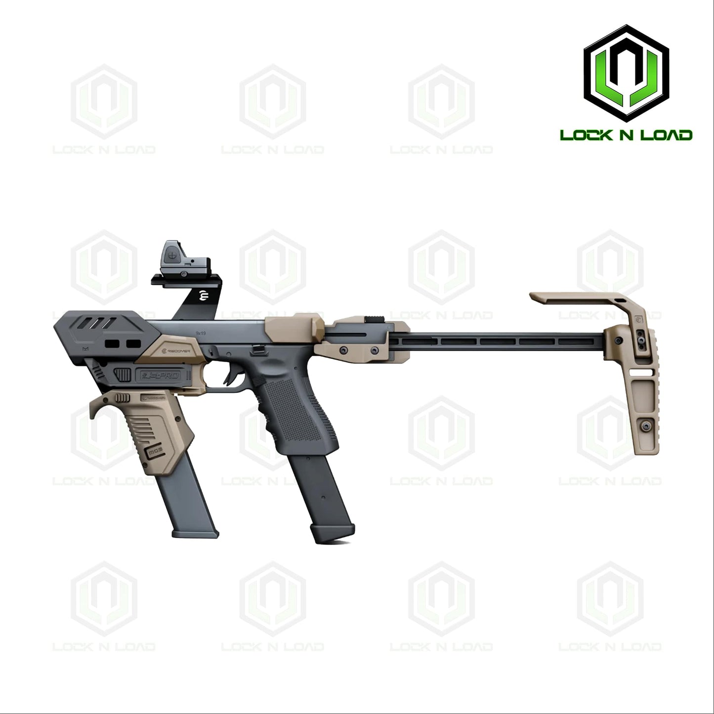 Recover Tactical S-PRO Pistol Stabilizer Conversion Kit