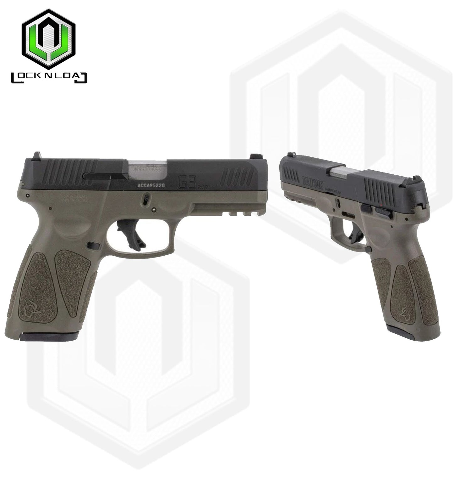 TAURUS G3 OD GREEN-BLACK