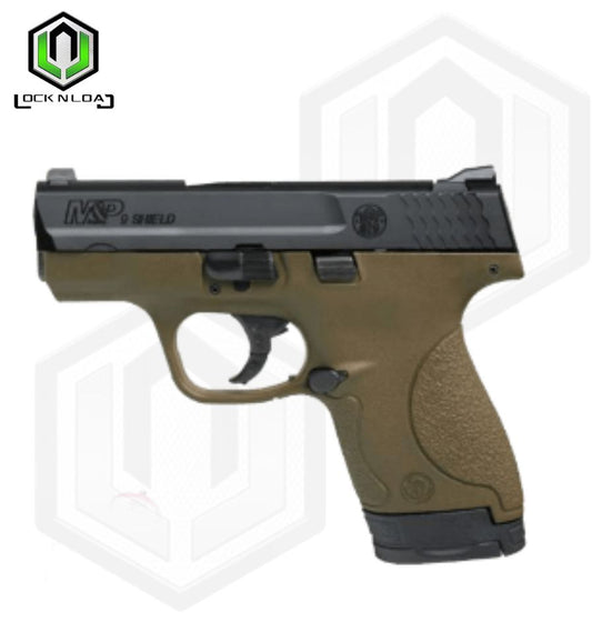 M&P 9 SHIELD Flat Dark Earth Finish No Thumb Safety