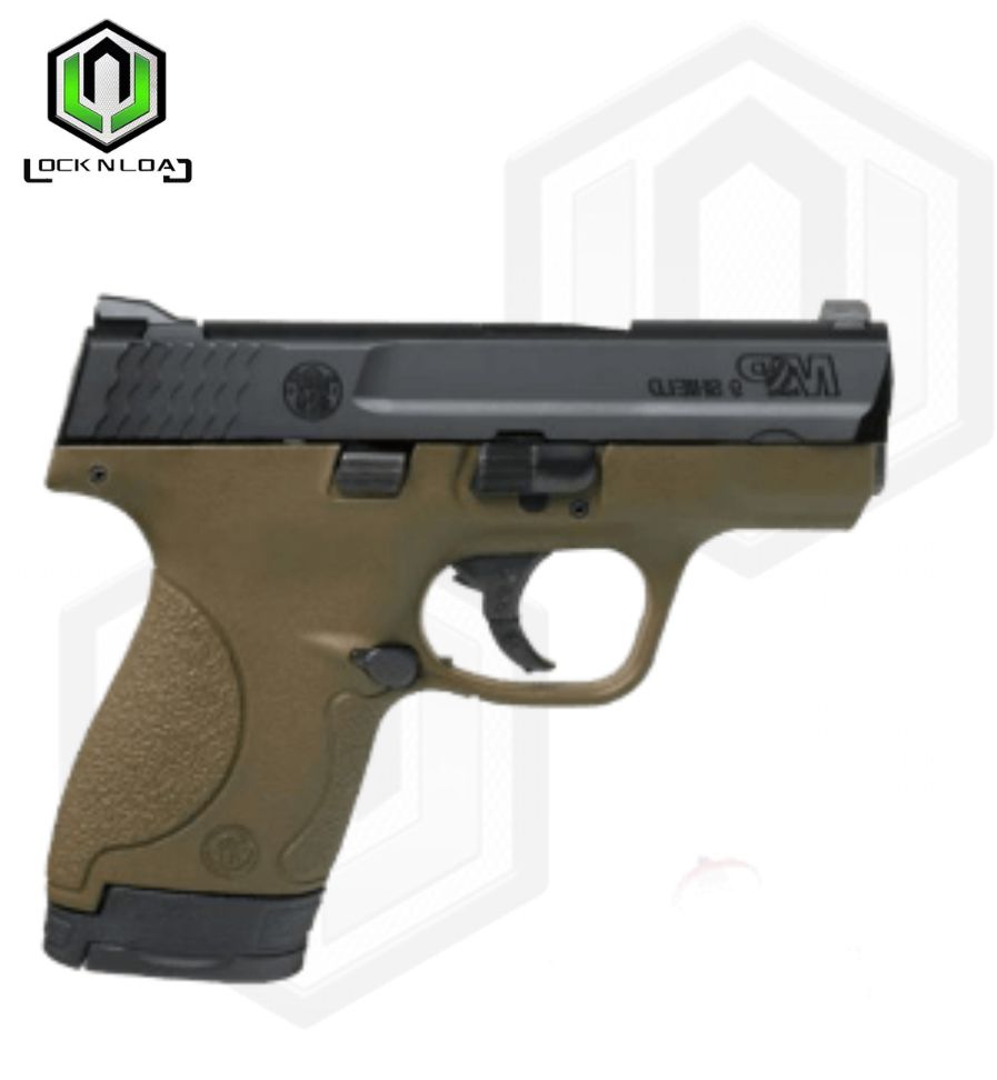 M&P 9 SHIELD Flat Dark Earth Finish No Thumb Safety